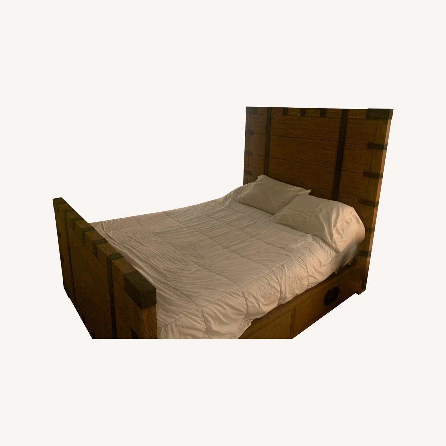 Restoration Hardware Heirloom Queen Bed Frame - Image 3