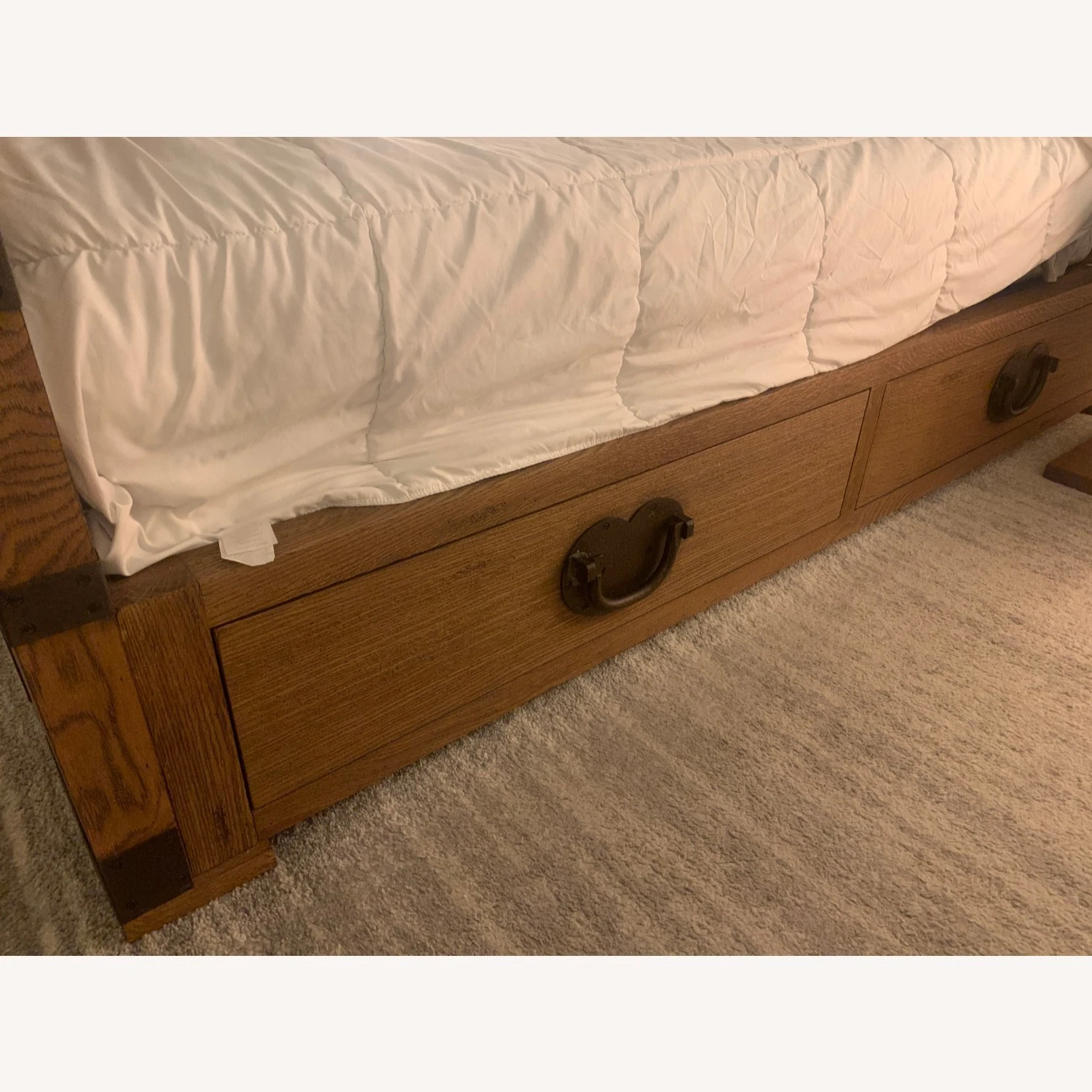 Restoration Hardware Heirloom Queen Bed Frame - Image 6