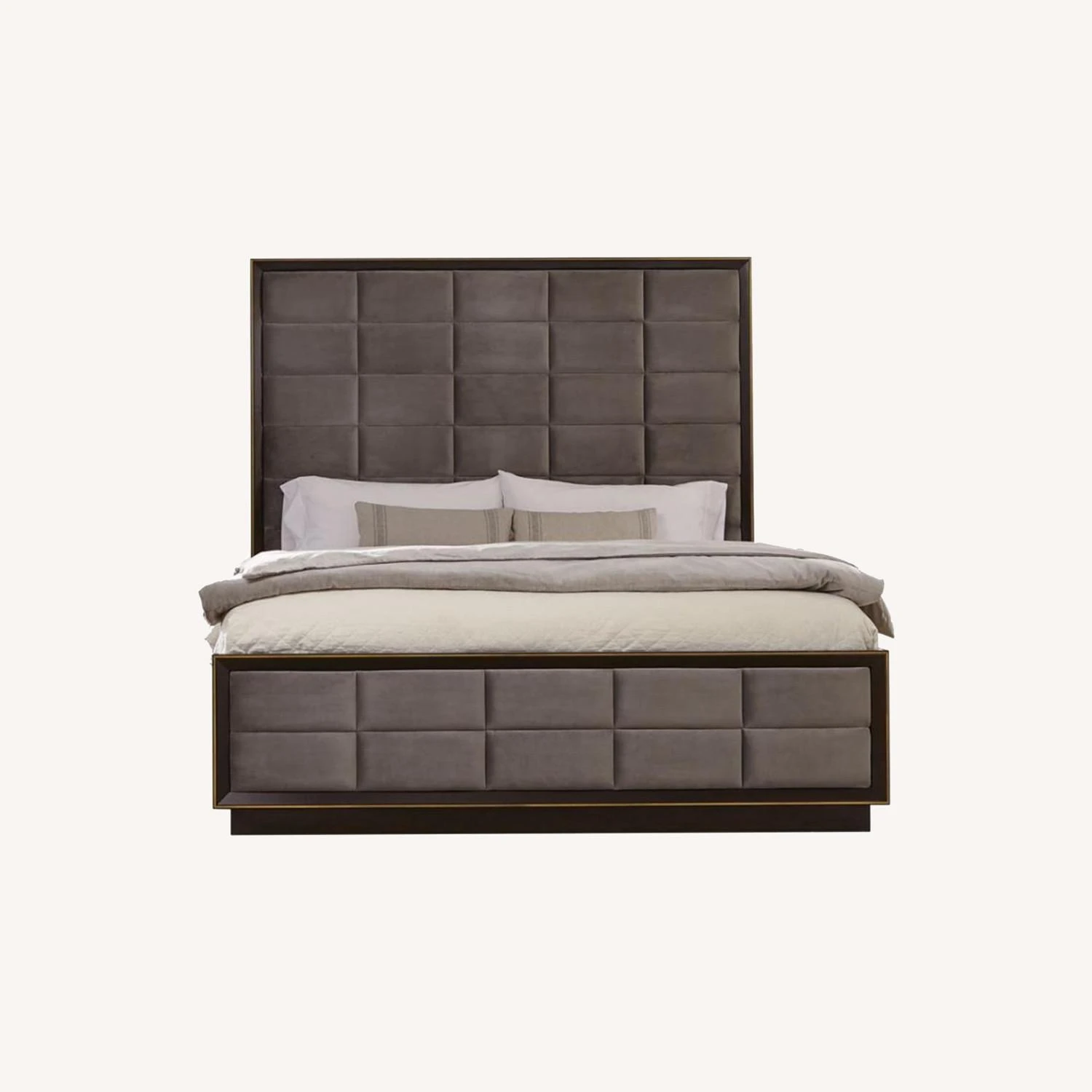 Other Modern Queen Bed In Smoked Peppercorn Finish - Image 6