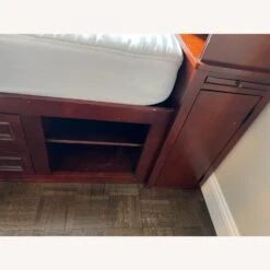 Raymour & Flanigan Twin Bed With Bookshelves