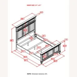 Other Queen Bed In Weathered Burnished Brown Finish