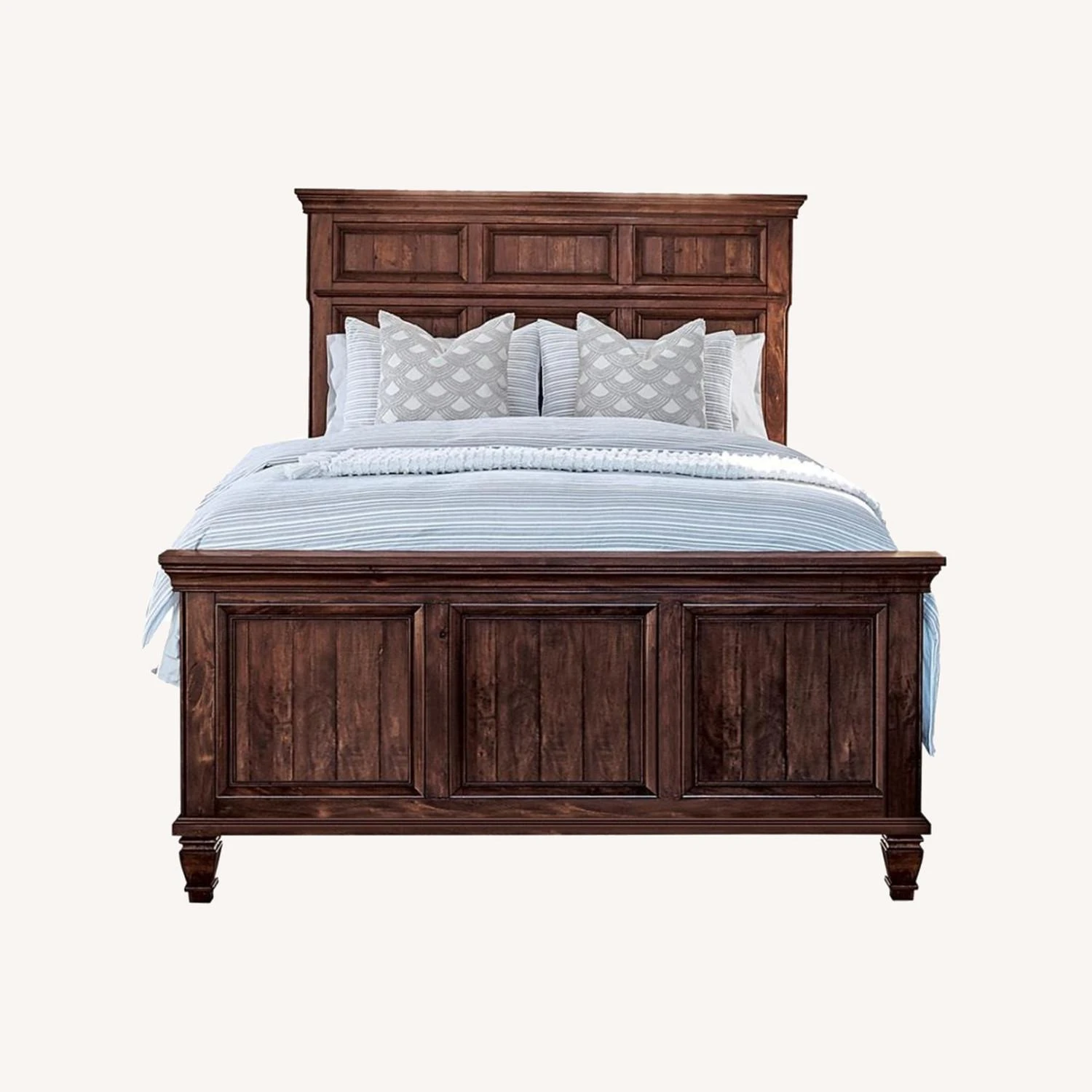 Other Queen Bed In Weathered Burnished Brown Finish - Image 2