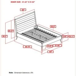 Other Queen Bed In Rough Sawn Multi Finish