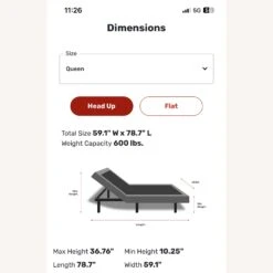 Sleepys Basic Adjustable Base