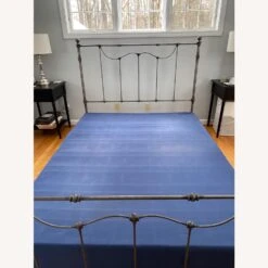 Pottery Barn Metal Queen Bed