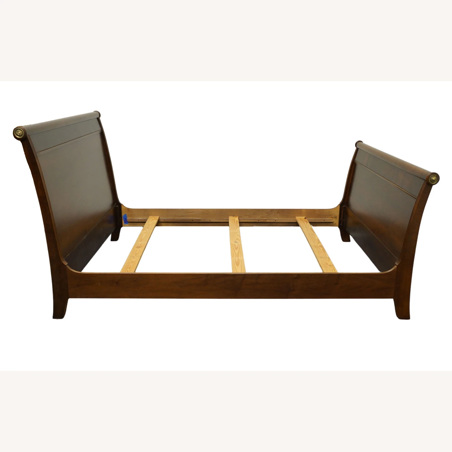 Stanley Cherry Contemporary Style Queen Size Bed - Image 4