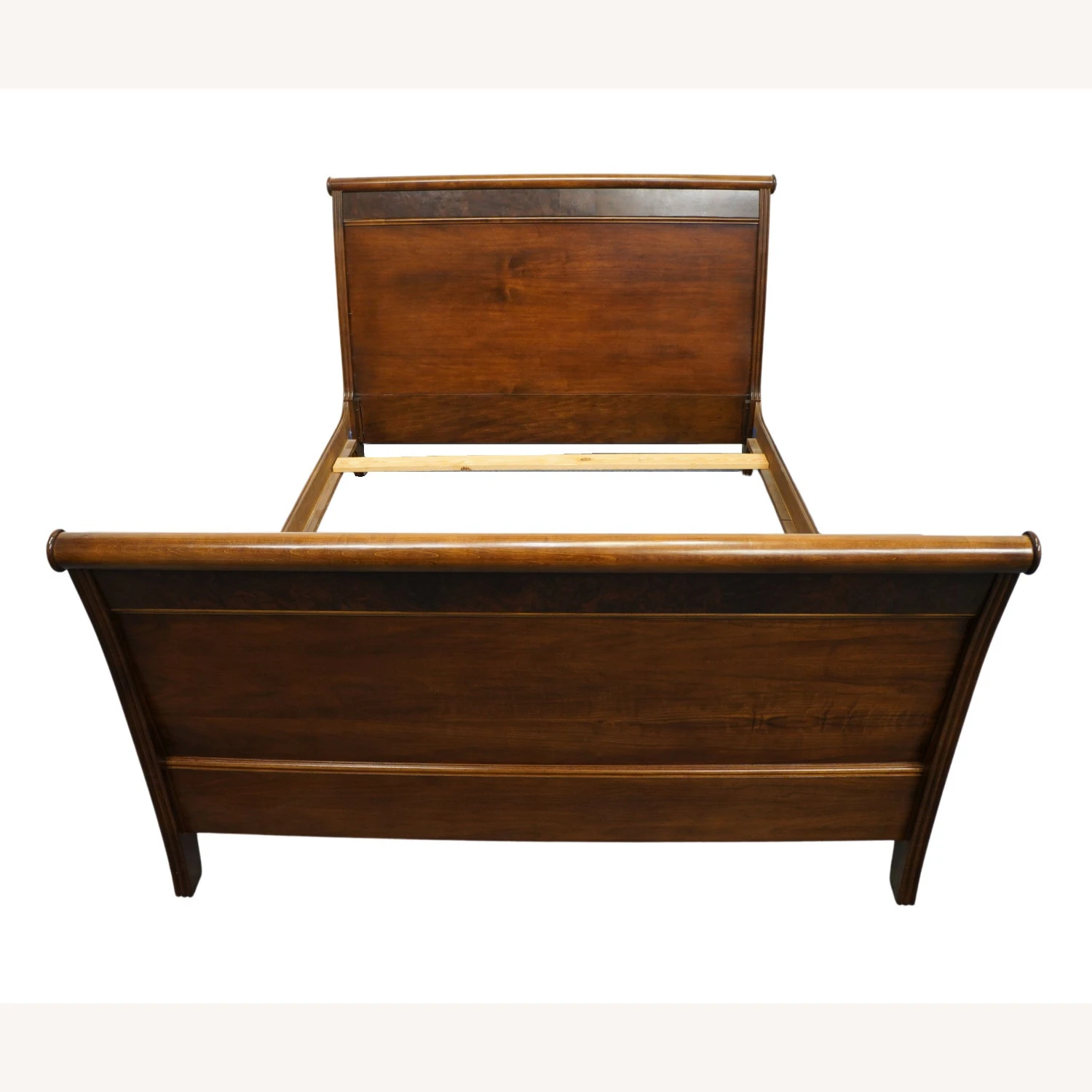 Stanley Cherry Contemporary Style Queen Size Bed - Image 7