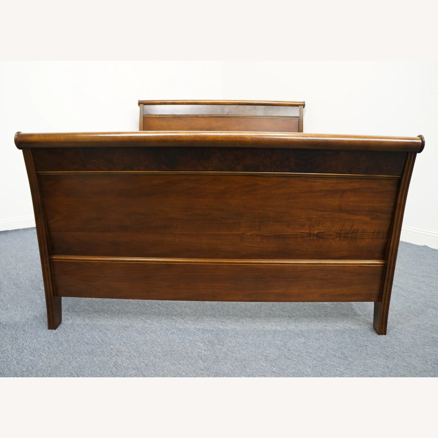 Stanley Cherry Contemporary Style Queen Size Bed - Image 9