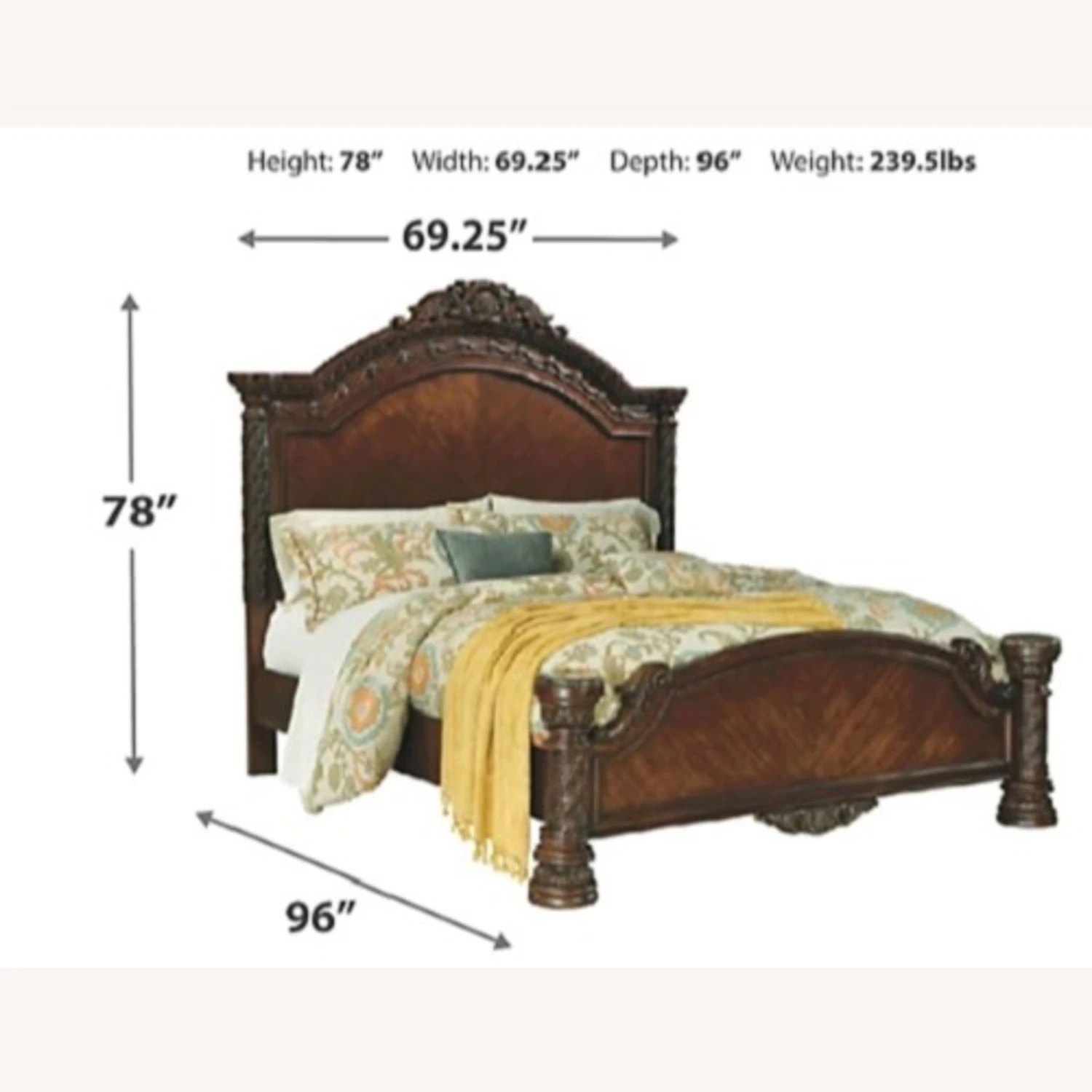 Other North Shore Panel Bedframe - Image 2