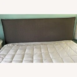 West Elm Slate Matelasse King Headboard
