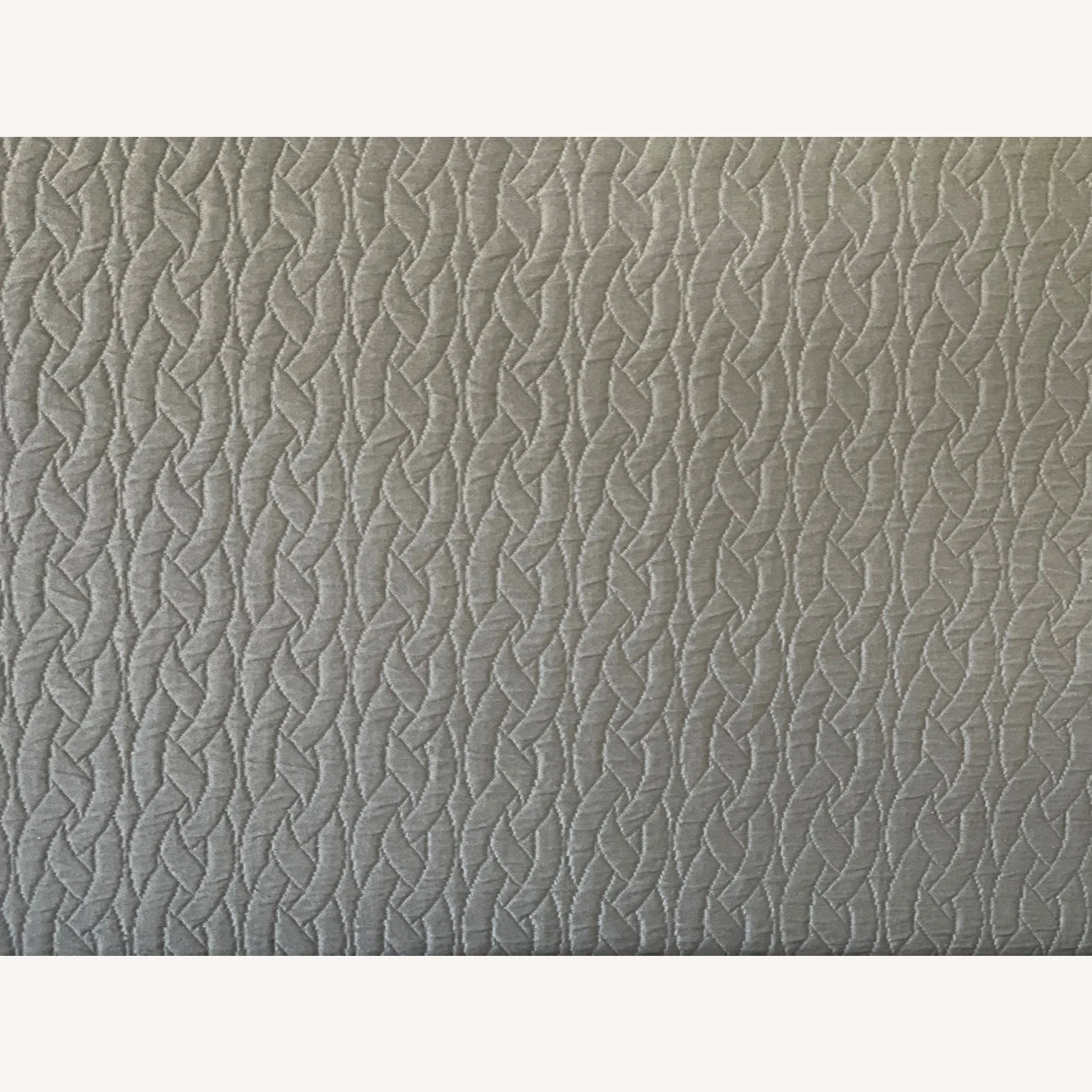 West Elm Slate Matelasse King Headboard - Image 2