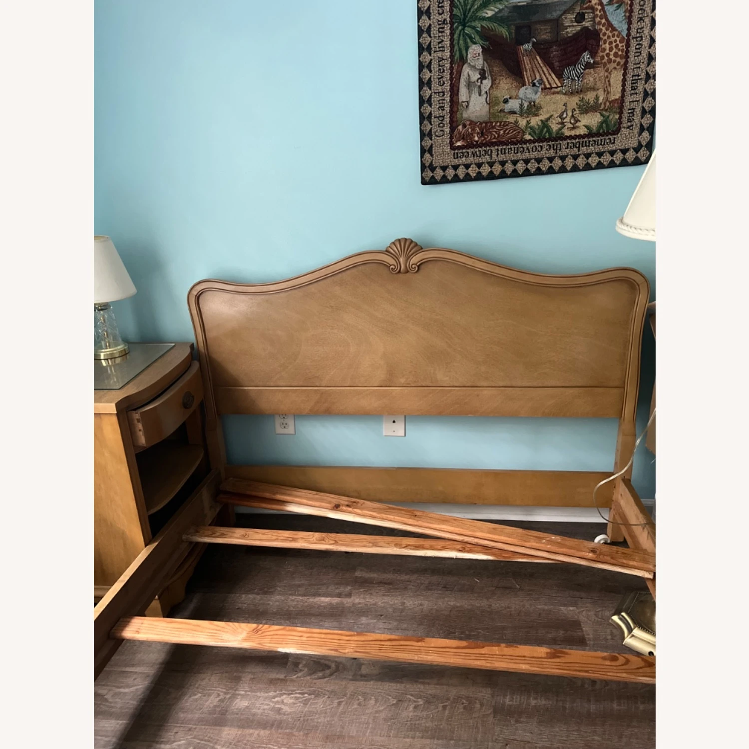 Antique Drexel Heritage Headboard - Image 6