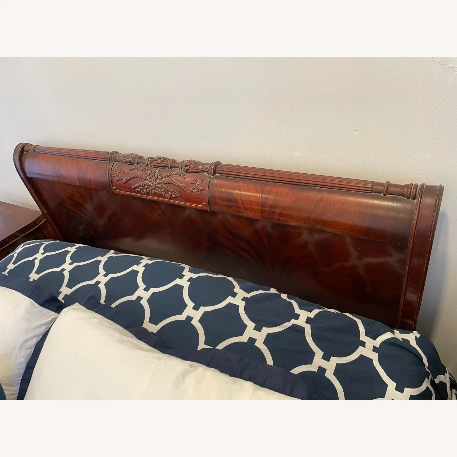 Chinese Chippendale Headboard And Foodboard - Image 3