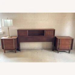 Mid-Century Modern Basic Witz Headboard Full Queen