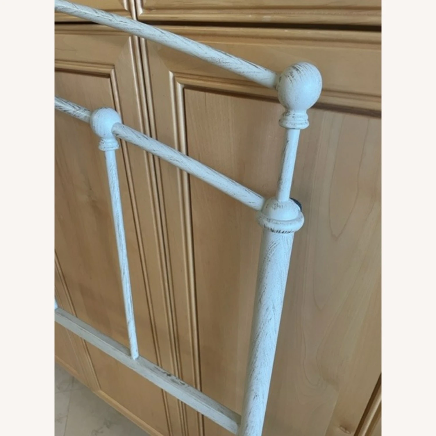 Other White Metal Headboard For Full Bed - Image 5