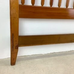 Mid-Century Spoke Headboard- Full Size Bed