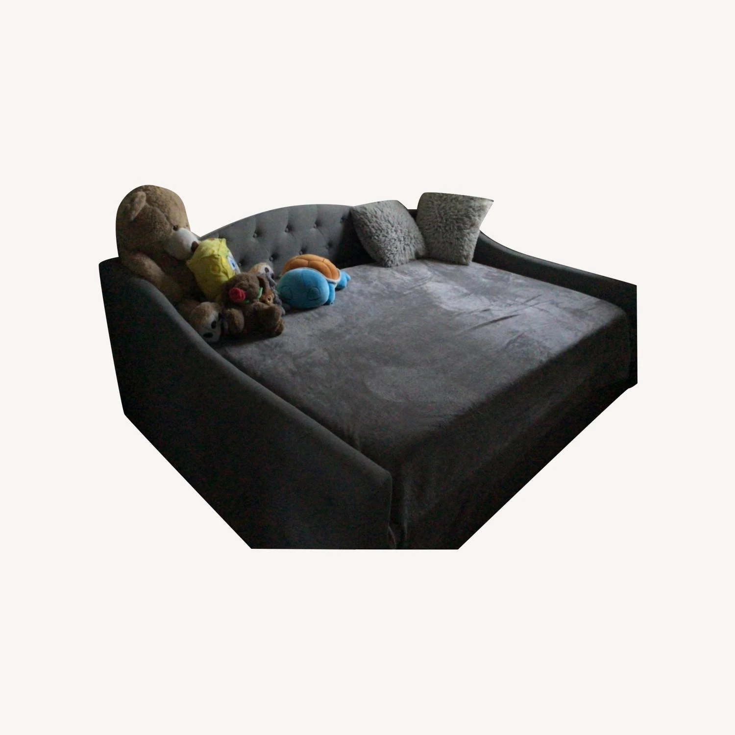 Wayfair Willa Arlo Queen Size Day Bed With Twin Trundle - Image 4