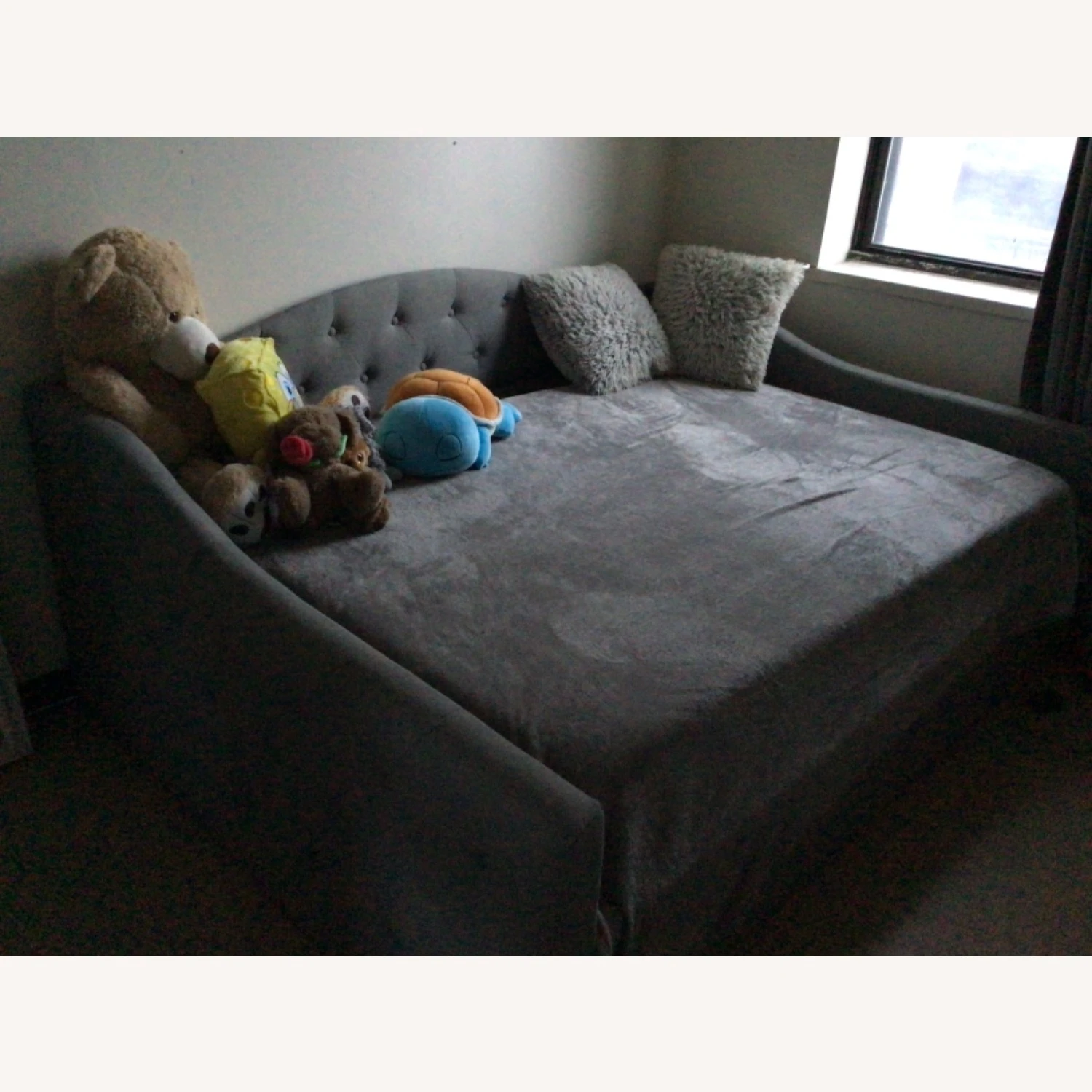 Wayfair Willa Arlo Queen Size Day Bed With Twin Trundle - Image 7