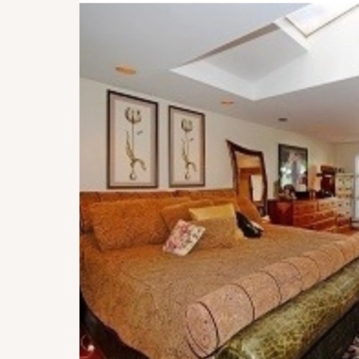 Other Embossed Leather Designer King Bed - Image 8