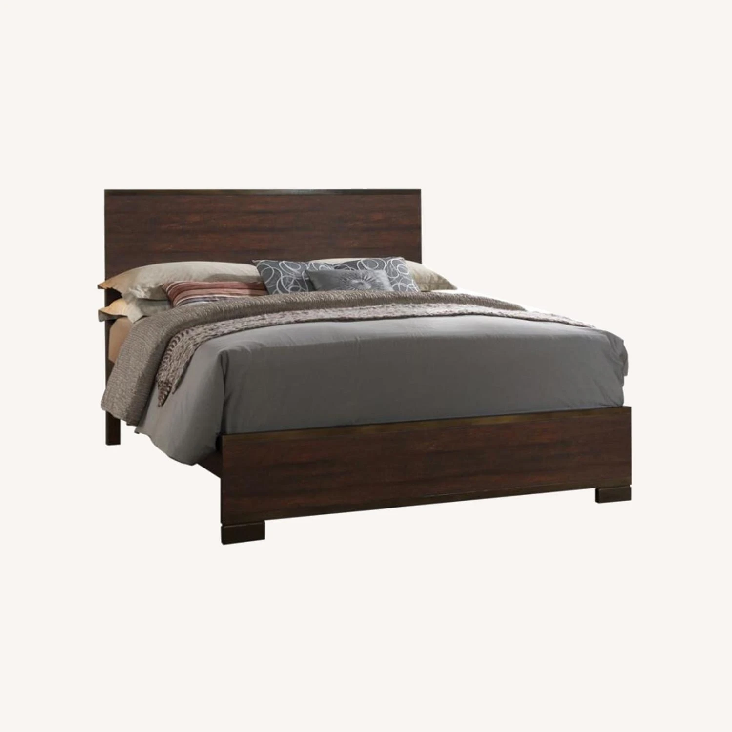 Other King Bed In Rustic Tobacco With Straight Headboard - Image 5