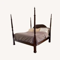 Soho Design Store Solid Wood King Bed Frame