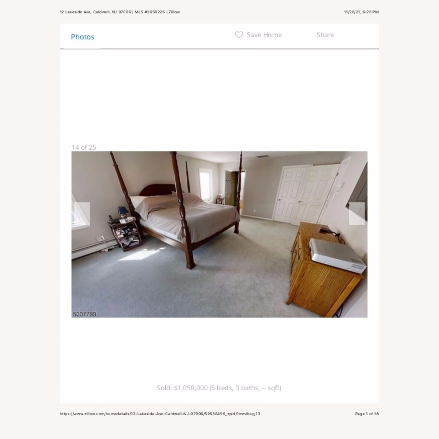 Soho Design Store Solid Wood King Bed Frame - Image 2