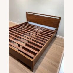 Raymour & Flanigan Aversa 2 Side Storage King Bed