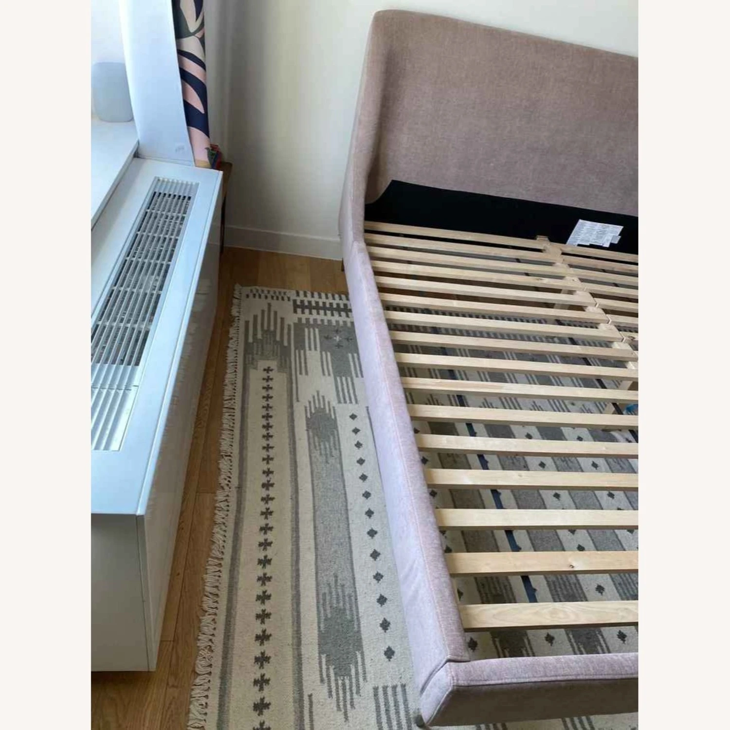 West Elm Luna Upholstered Bed - Image 3