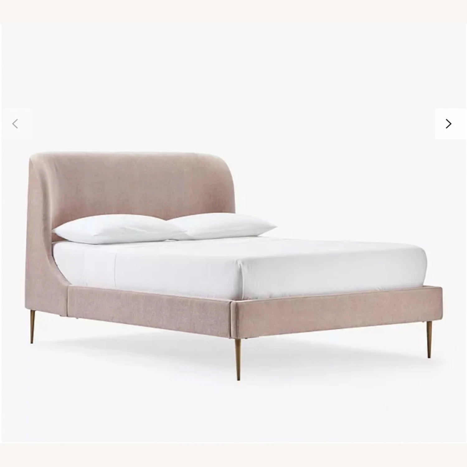 West Elm Luna Upholstered Bed - Image 5