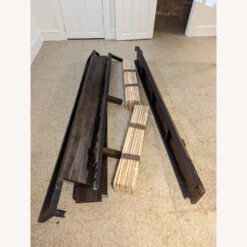 West Elm King Sized Copenhagen Bed Frame