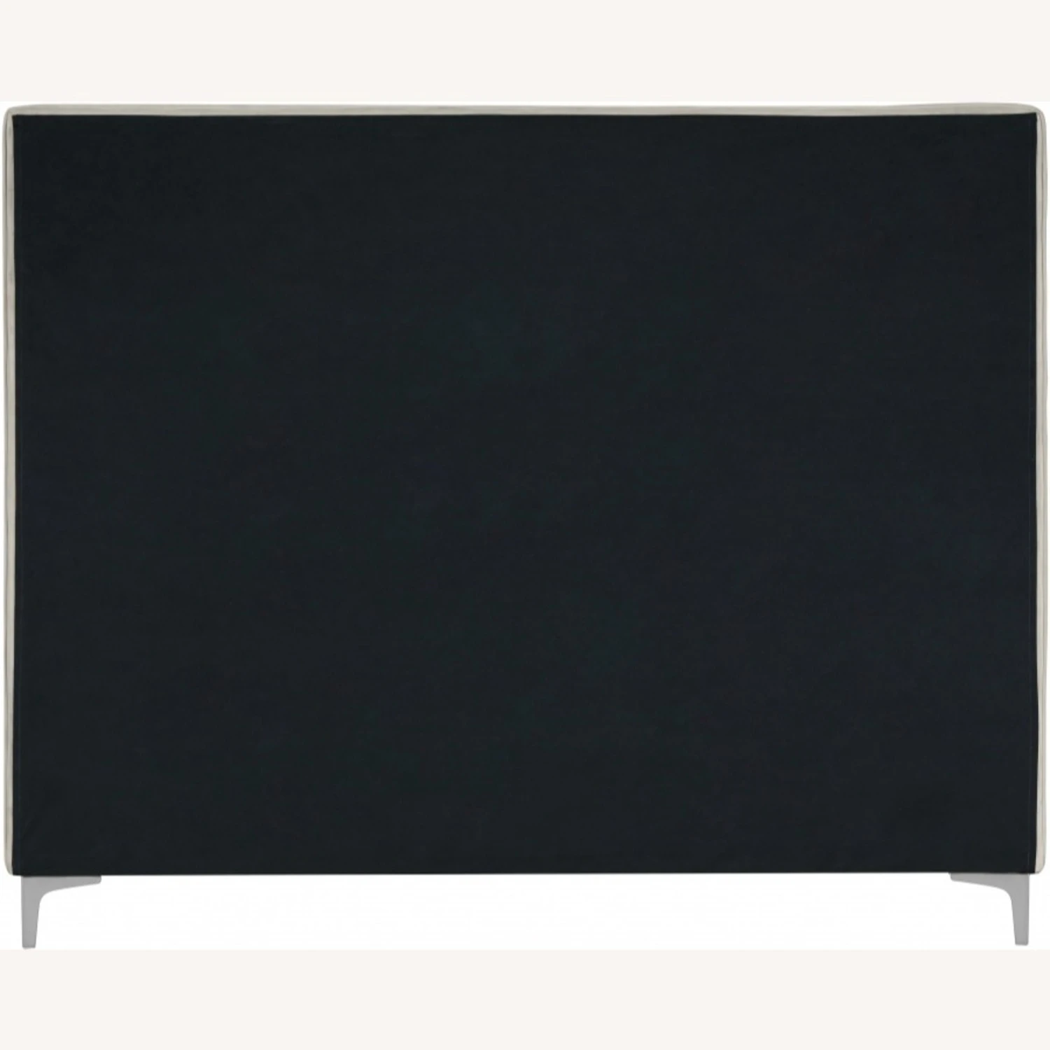 Other King Bed In Cream Velvet W/ Piping Design - Image 12