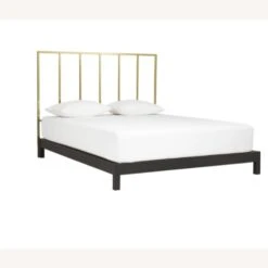 Crate & Barrel Alchemy Bronze Headboard