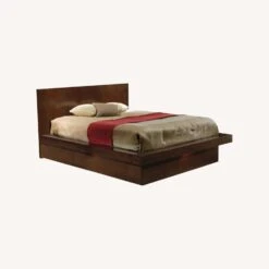 Other Modern King Bed In Rich Cappuccino Finish