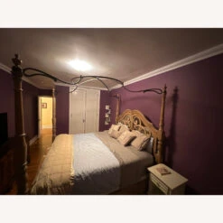 George Canopy Bed, One Allium Way