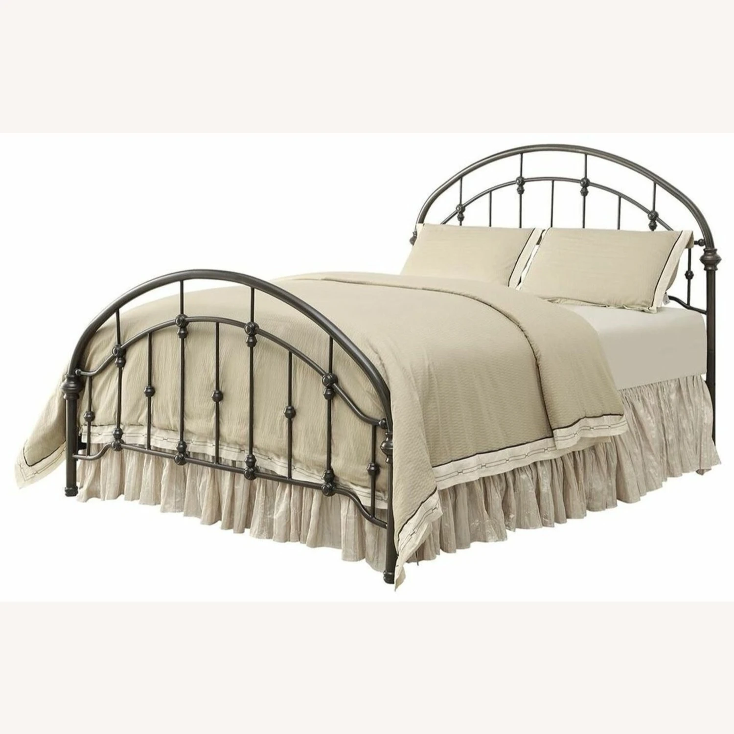 Other Full Bed In Dark Bronze Metal Frame Finish - Image 6