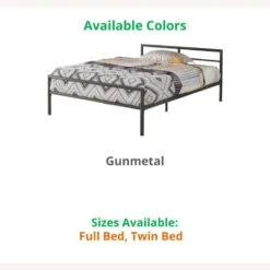 Other Full Bed In Rich Gunmetal Finish