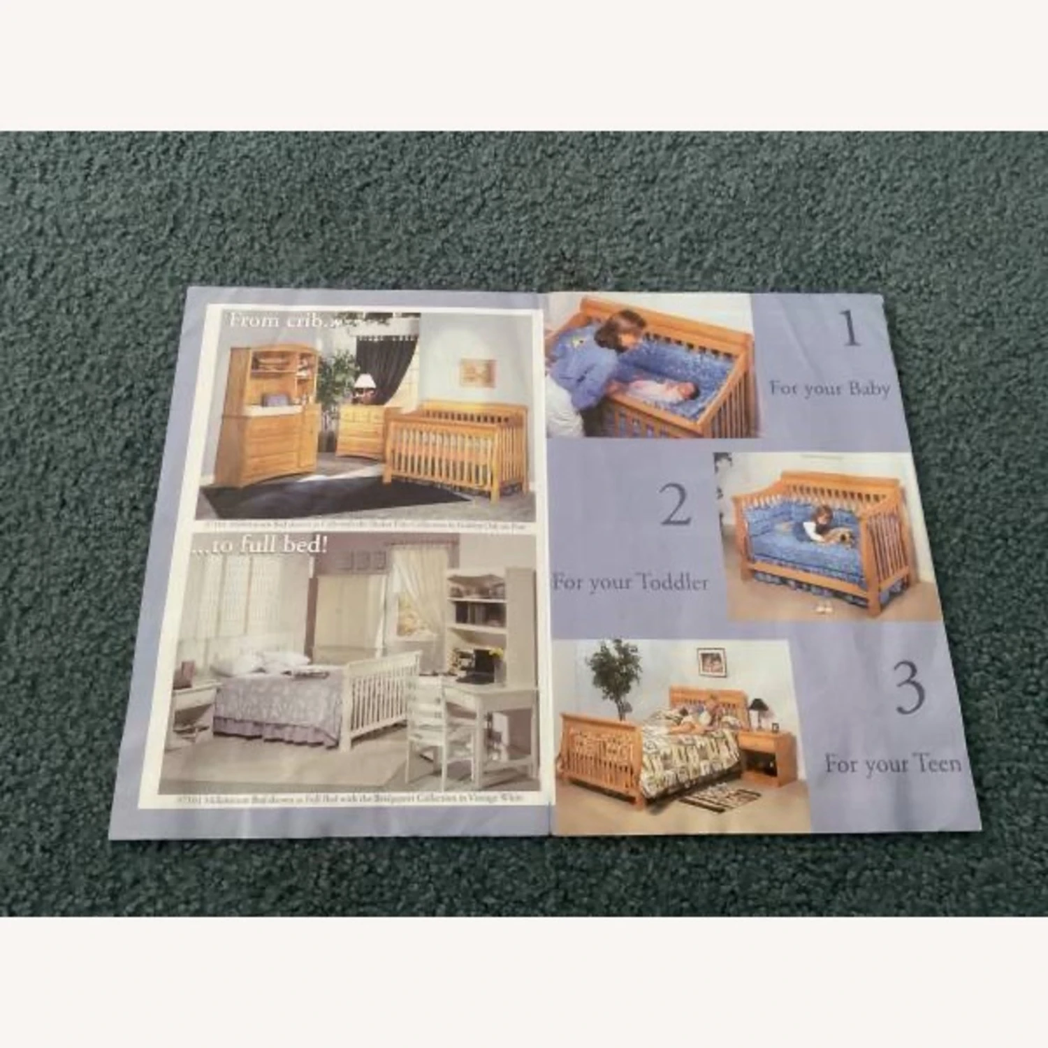 Legacy Classic Millennium Full Size Bed Convertible To Crib - Image 2