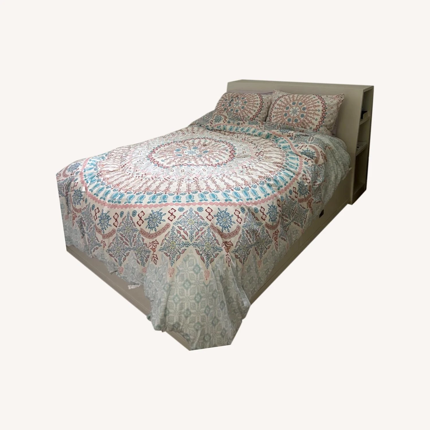 Findley Storage Bed White Full - Image 2