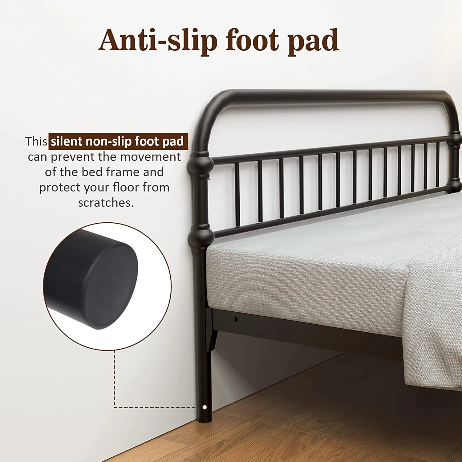 Other Coolvie Full Size Bed Frame - Image 5