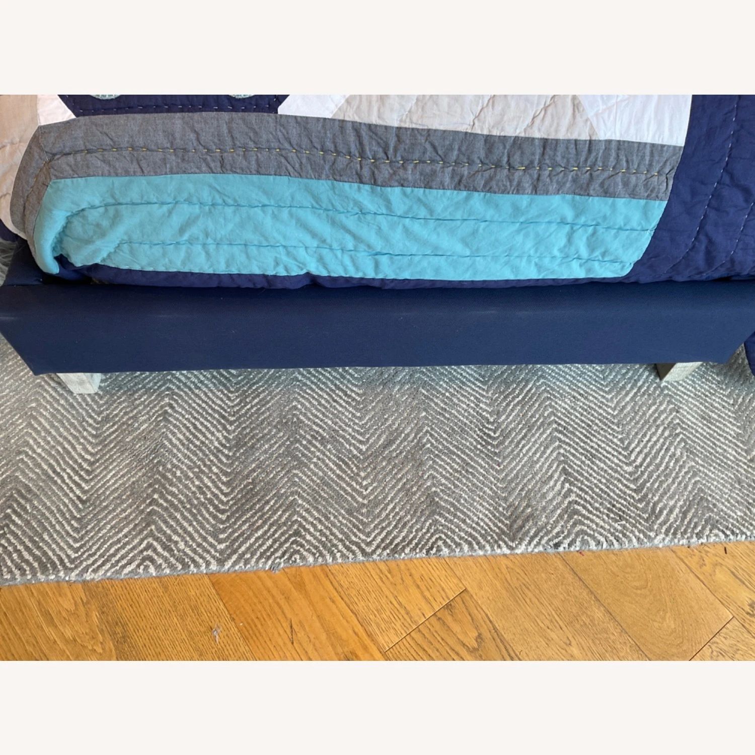 Pottery Barn Kids Payton Twin Upholstered Bed - Image 4