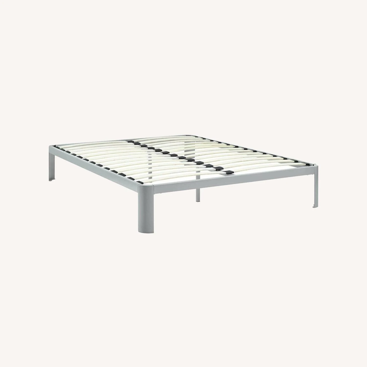 Other Full Bed Frame In Gray Sturdy Steel Finish - Image 7