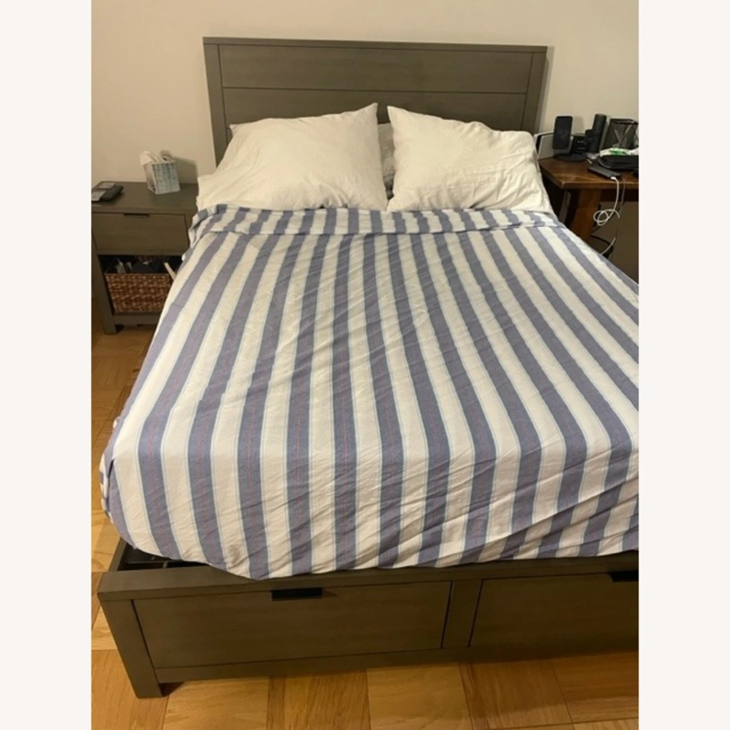 Macy's Full Size Storage Bed - Image 5