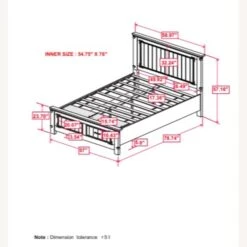 Other Full Storage Bed In Rustic Honey Finish