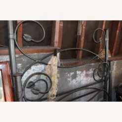 Other Vintage Metal Leaf Headboard And Footboard