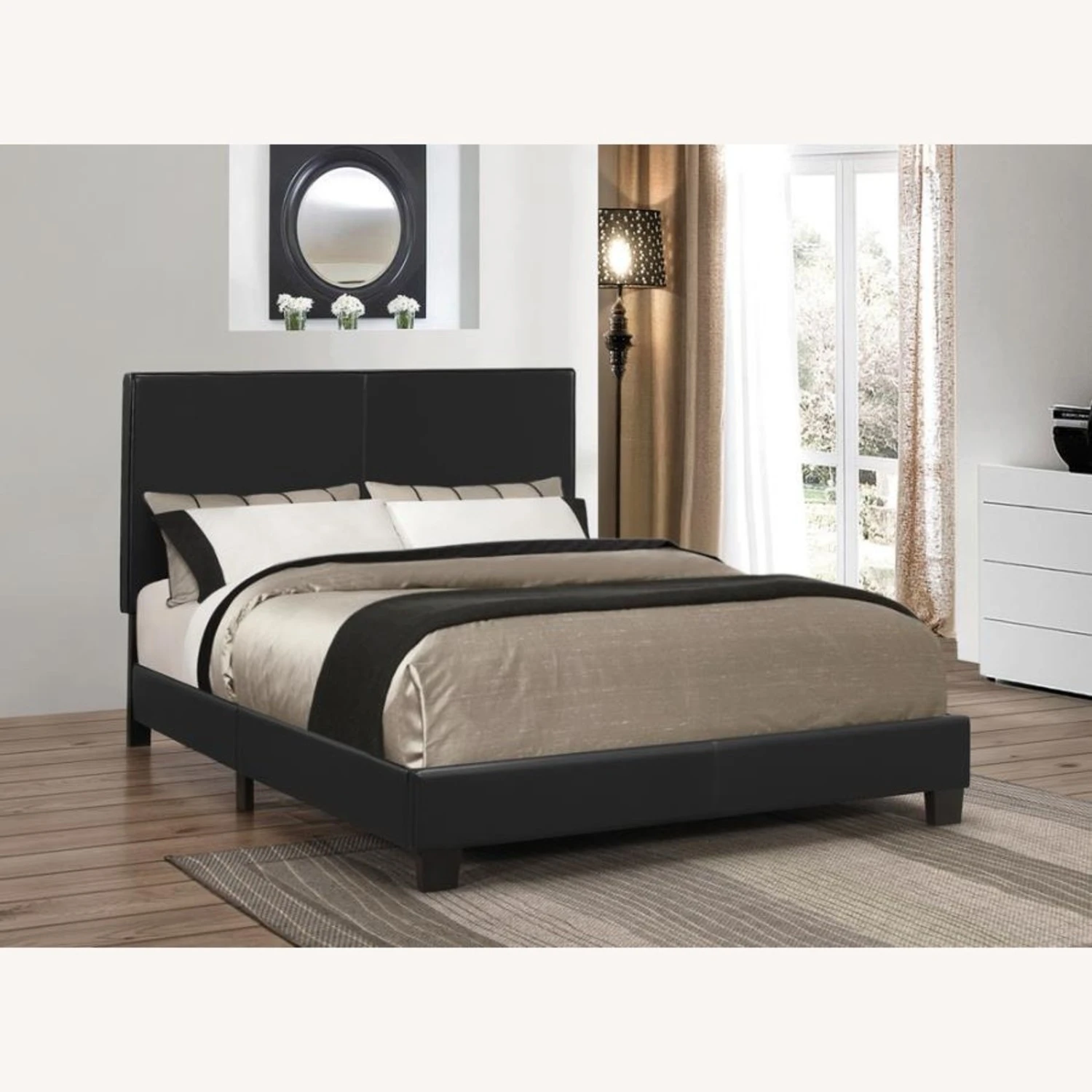 Other Modern Full Bed In Black Finish - Image 3