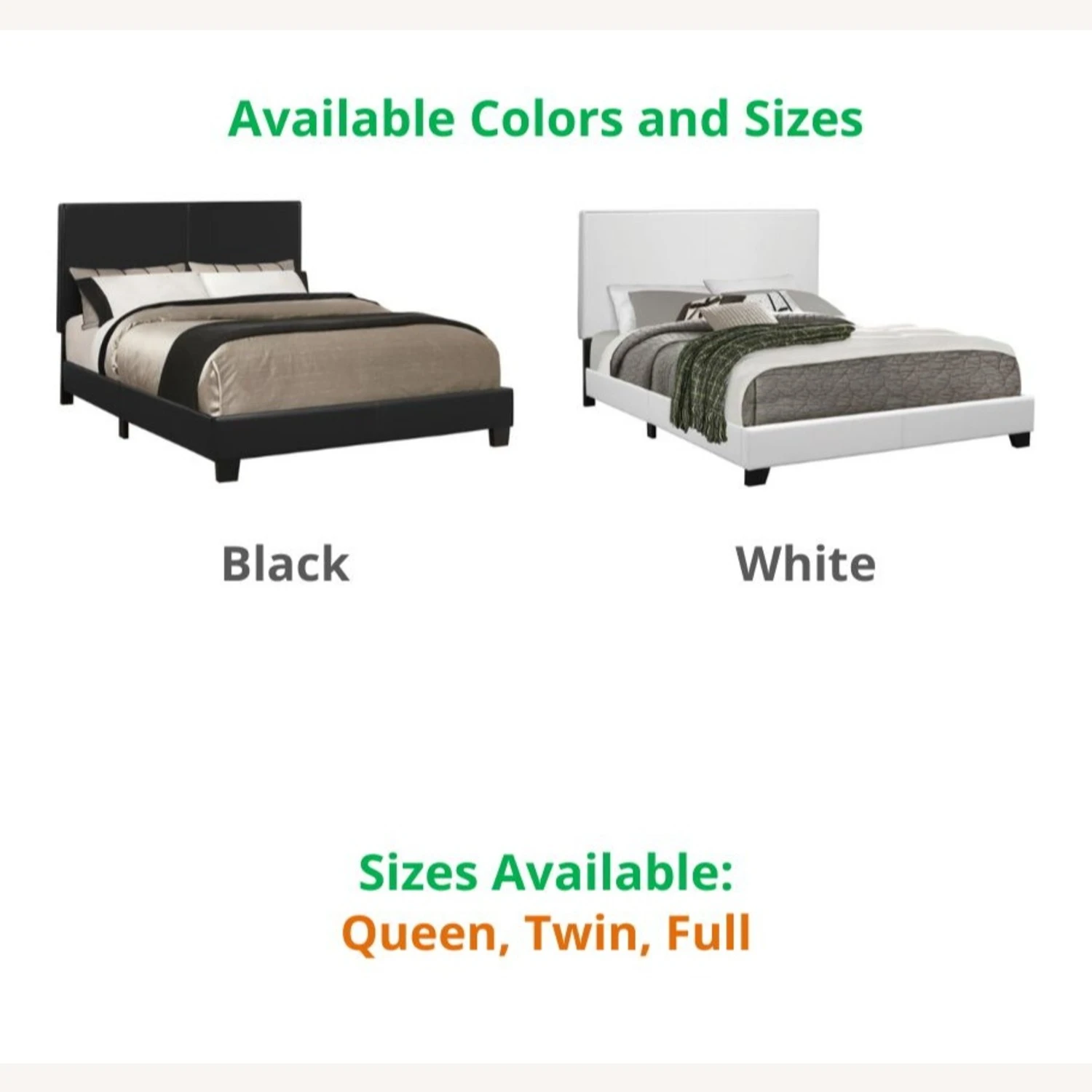 Other Modern Full Bed In Black Finish - Image 5