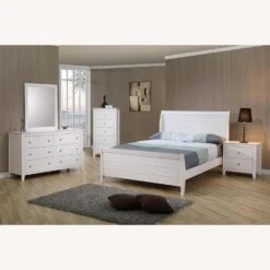 Other Coastal Cottage Style Full Bed In White Finish
