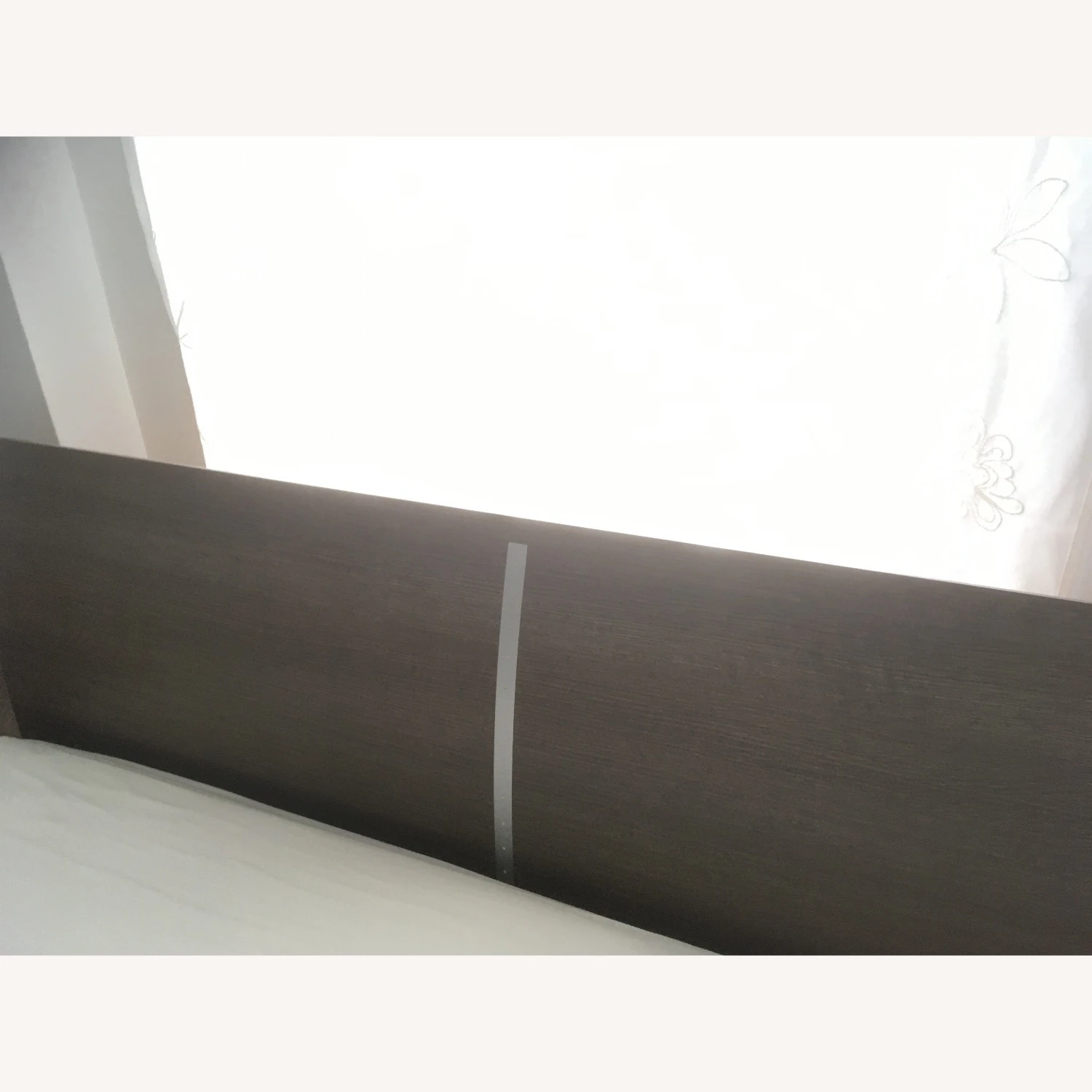 Other Italian Grey Wood Queen Bed - Image 4