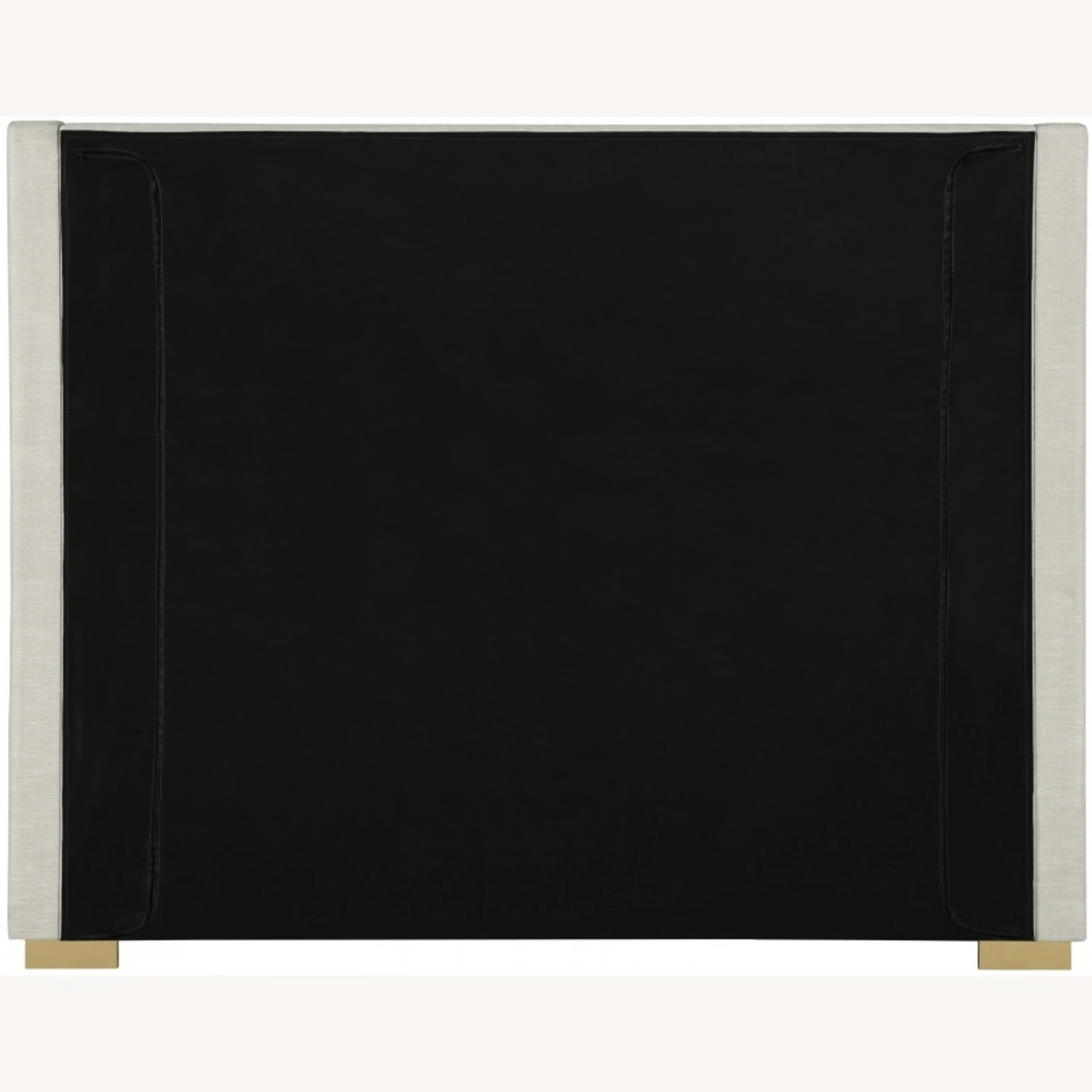 Other Full Bed In Beige Linen Textured Fabric Upholstery - Image 10