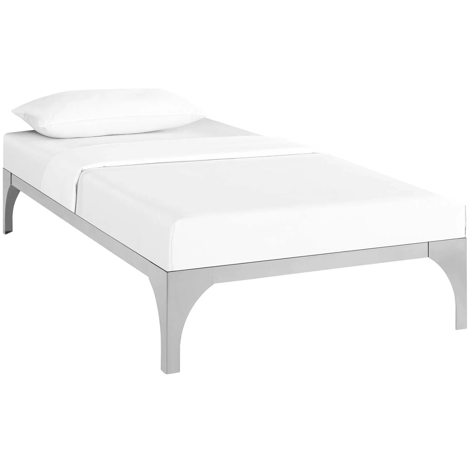 Other Full Bed In Silver Sturdy Steel Frame Finish - Image 7